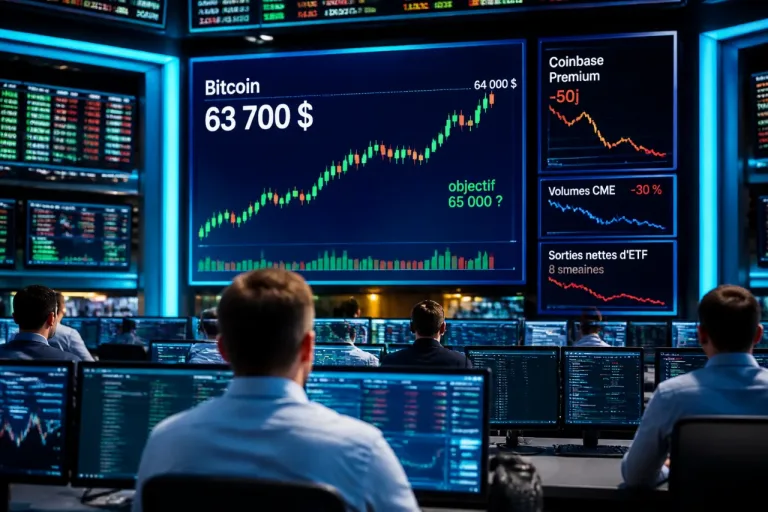 Bitcoin reprend de la vigueur mais la demande américaine reste en retrait, vers 65 000 $ ?