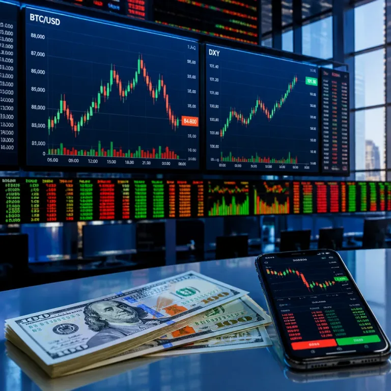 Bitcoin résiste malgré un dollar reparti à la hausse : quel signal pour les marchés ?