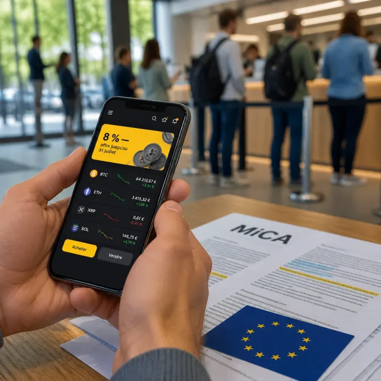 MiCA pousse les clients vers OKX : l’offre à 8 % s’achève le 31 juillet après un afflux massif