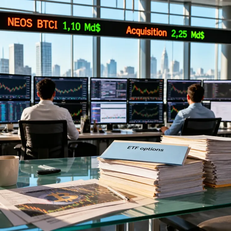 Goldman Sachs achète NEOS pour 2,25 Md$ et renforce son offre d'ETF liés au bitcoin