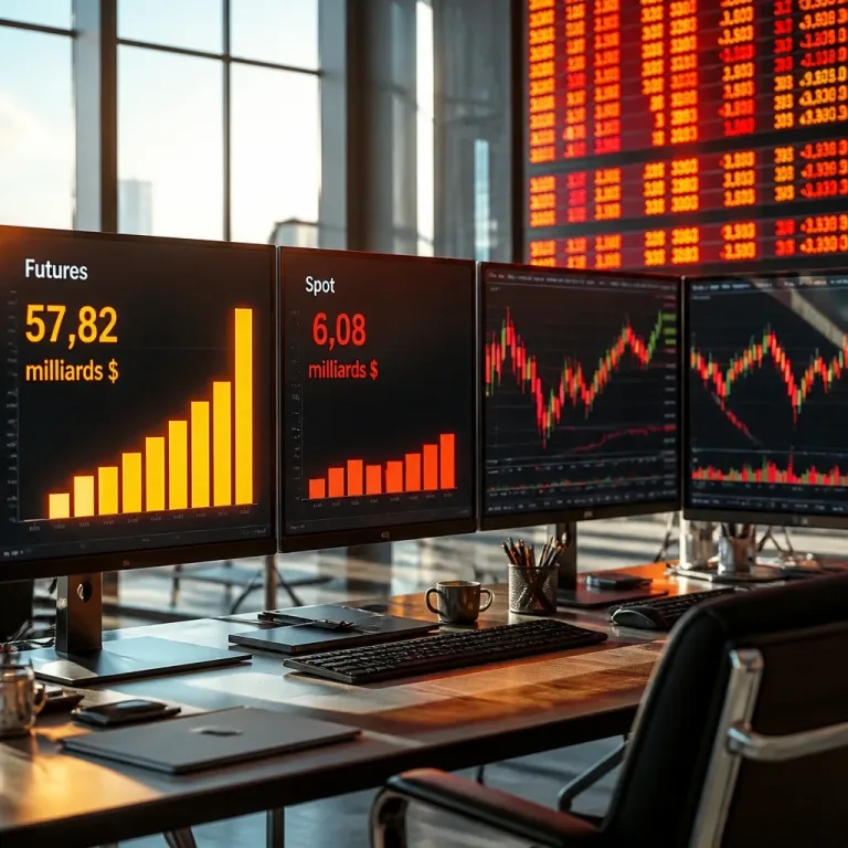 Sur Binance, les futures Bitcoin pèsent huit fois le marché spot, signe d'une spéculation accrue