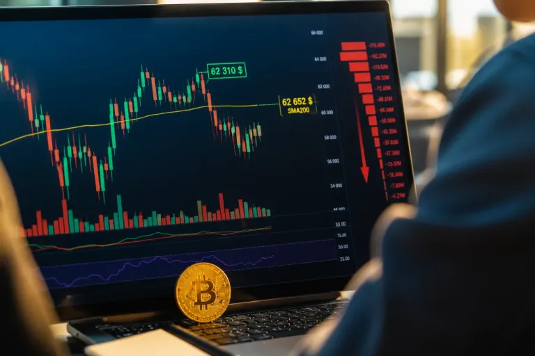 Le Bitcoin reprend pied au‑dessus de 62 000 $ malgré des sorties records d’ETF et de fortes accumulations
