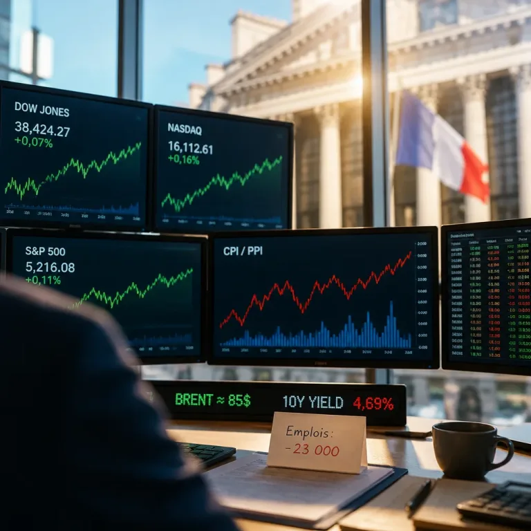 Wall Street en attente des chiffres d'inflation américains, marchés sur l'équilibre entre chômage et prix