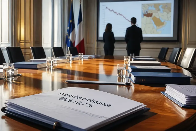 La croissance 2026 révisée à 0,7 % : le gouvernement corrige le cap face à un premier semestre décevant