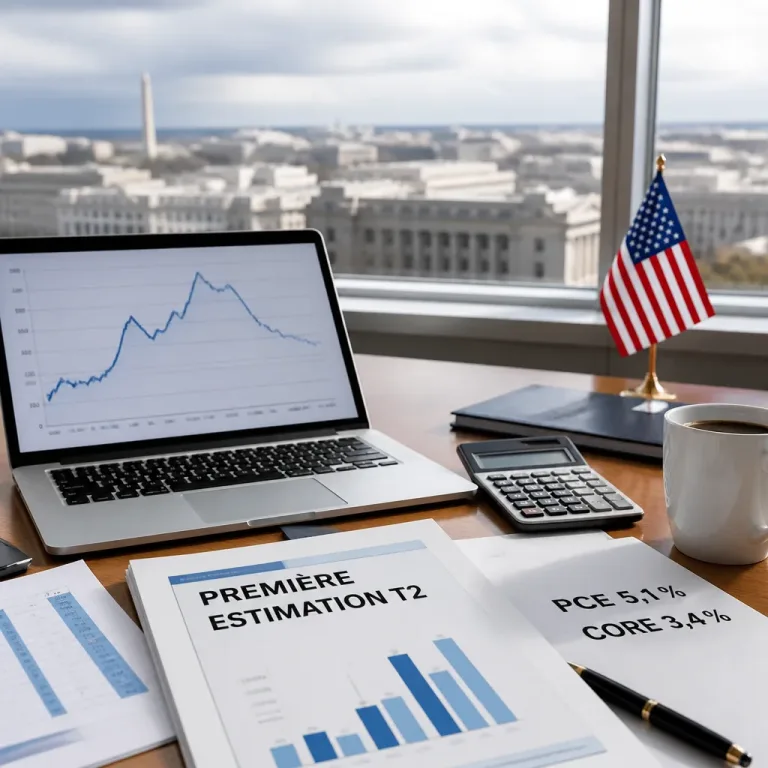 Croissance américaine: le PIB ralentit à 1,5 % au deuxième trimestre, l'inflation reste élevée