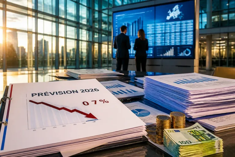 La prévision de croissance 2026 revue à la baisse à 0,7% et trois milliards d'euros d'économies annoncés