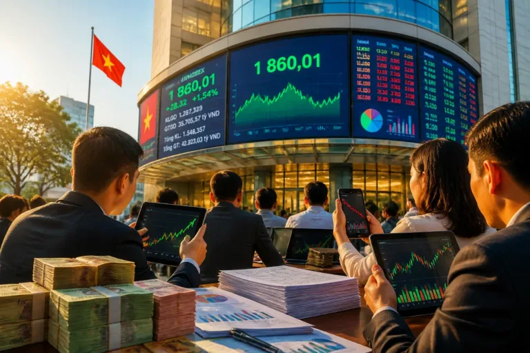 La Bourse vietnamienne garde son élan malgré des ventes nettes étrangères et de fortes disparités sectorielles