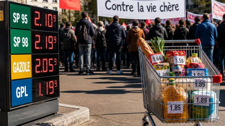 Hausse du coût de la vie : pourquoi l’inflation nourrit la colère sociale en France