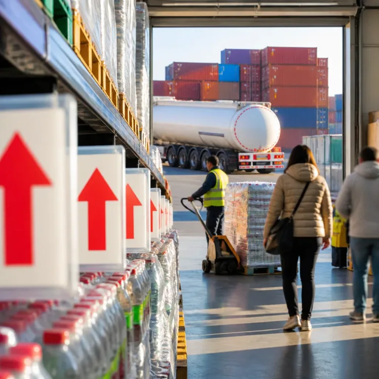 Hausse probable des prix alimentaires dès septembre : transport et plastique pointés du doigt
