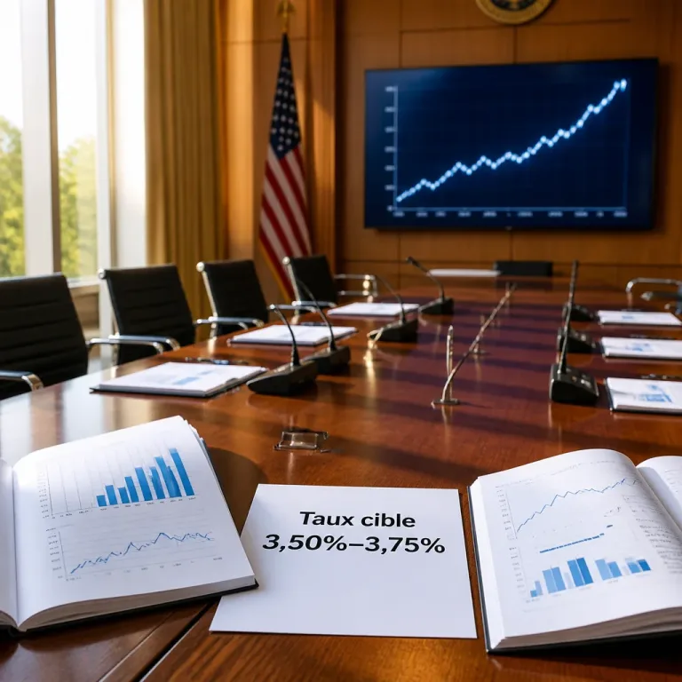 La Fed maintient ses taux entre 3,50% et 3,75% malgré une inflation persistante