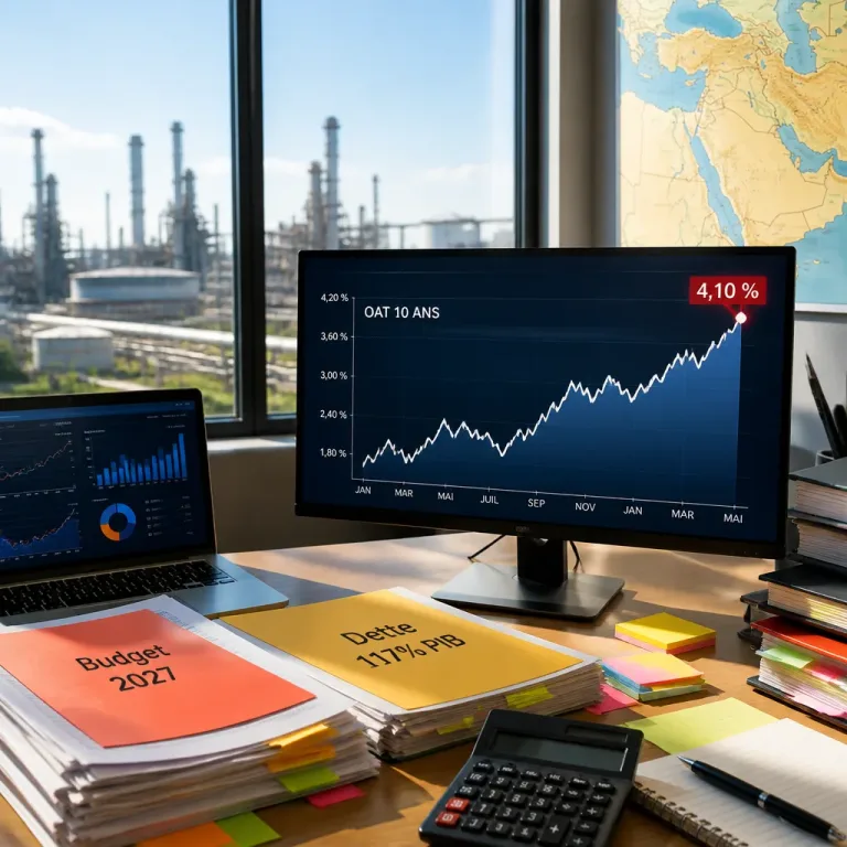 Le taux d’emprunt français atteint 4,10 % : plus haut depuis 2008, tensions sur le financement public