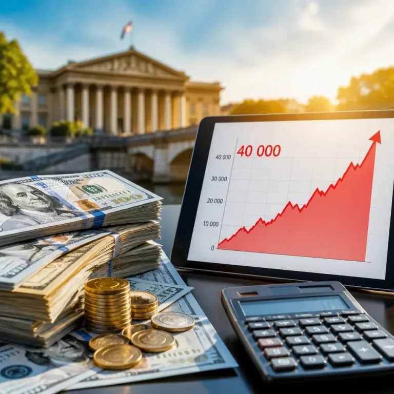 La dette américaine franchit 40 000 milliards$ et atteint 125 % du PIB