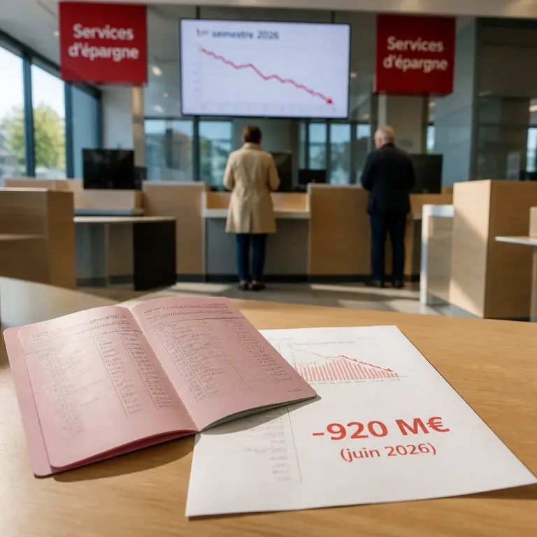 Les Français retirent de l’épargne sécurisée : décollecte nette du Livret A au premier semestre