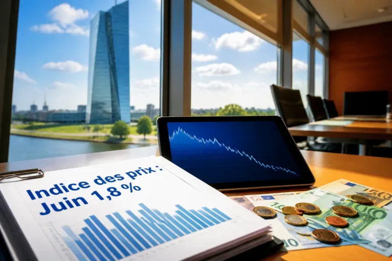 Inflation en recul : 1,8% en juin, la BCE hésite et la croissance devient l'enjeu central