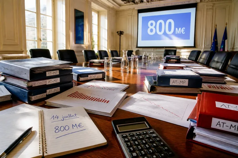 Le gouvernement réclame 800 M€ d'économies sur la branche accidents du travail et maladies professionnelles