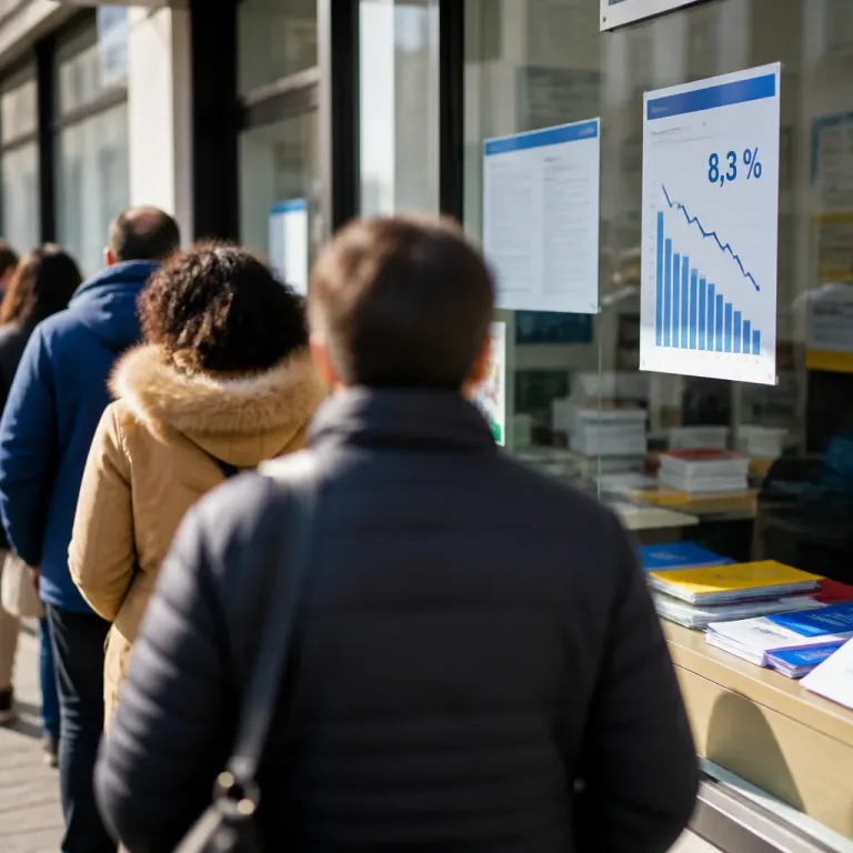 Le chômage remonte à 8,3 % : le marché du travail français marque un net recul