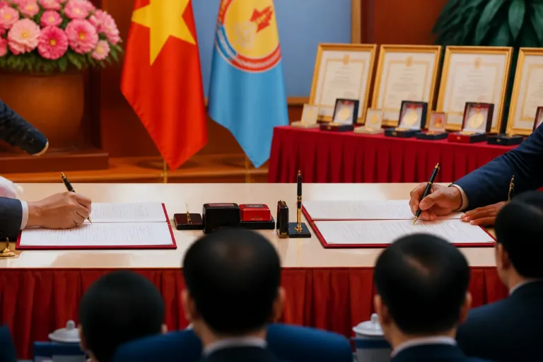 Le Bureau d'audit central et les provinces vietnamiennes officialisent un règlement de coordination