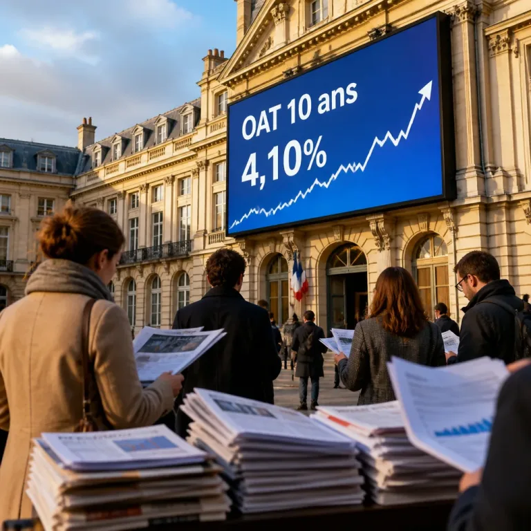 Les taux de la dette française remontent aux niveaux de 2008, le financement public sous pression