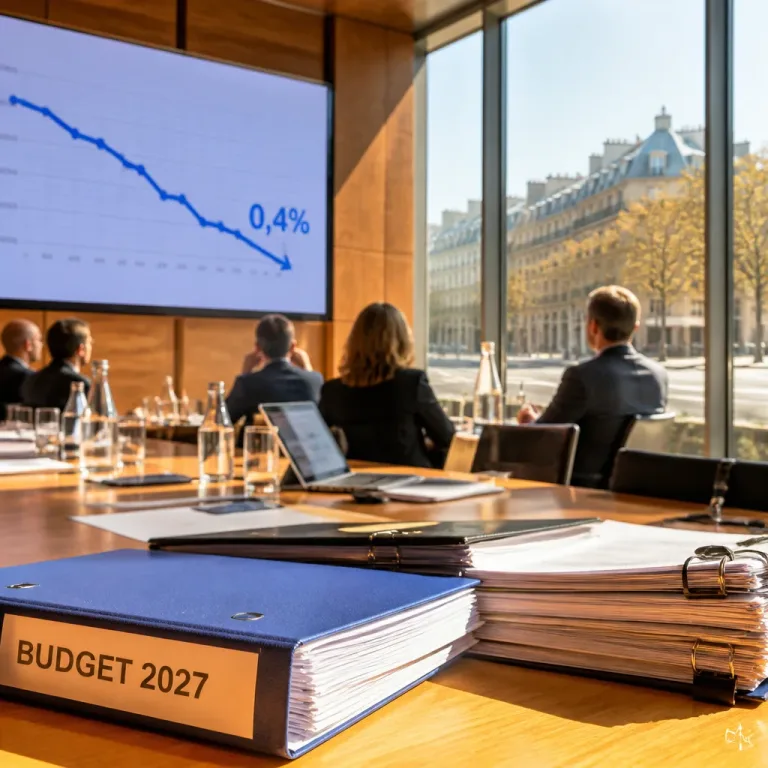La Banque de France confirme 0,4% de croissance en 2026 et appelle à la prudence budgétaire