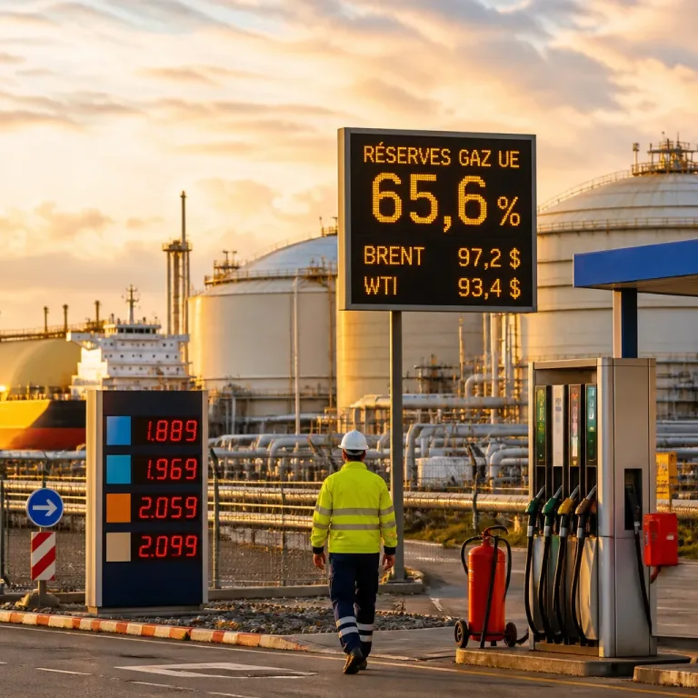 Hausse des prix du pétrole et gaz : l’Europe face à des réserves de gaz historiquement basses et une inflation repartie