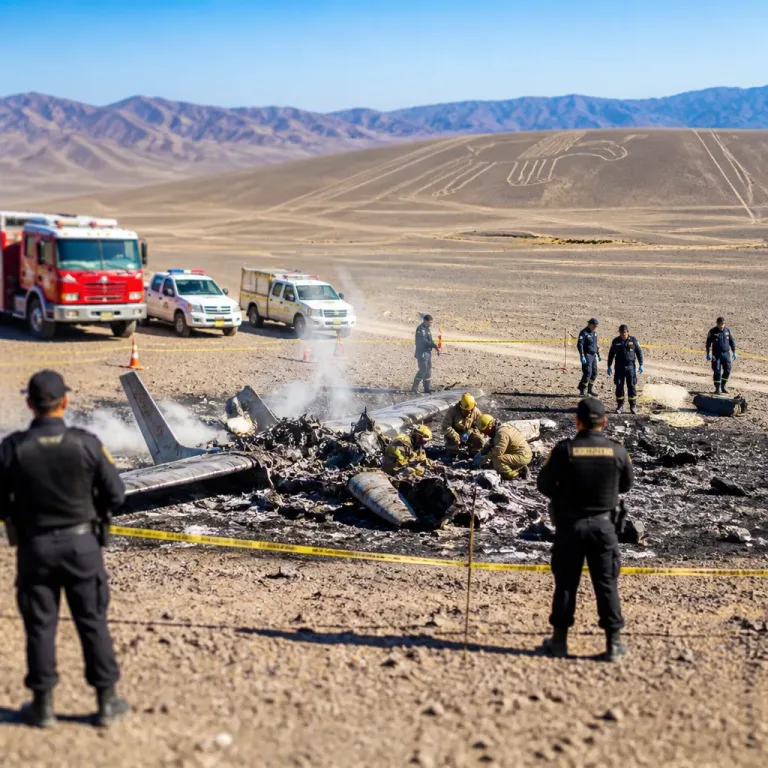 Crash d'un avion touristique au-dessus des lignes de Nazca : 13 morts, dont 11 touristes étrangers