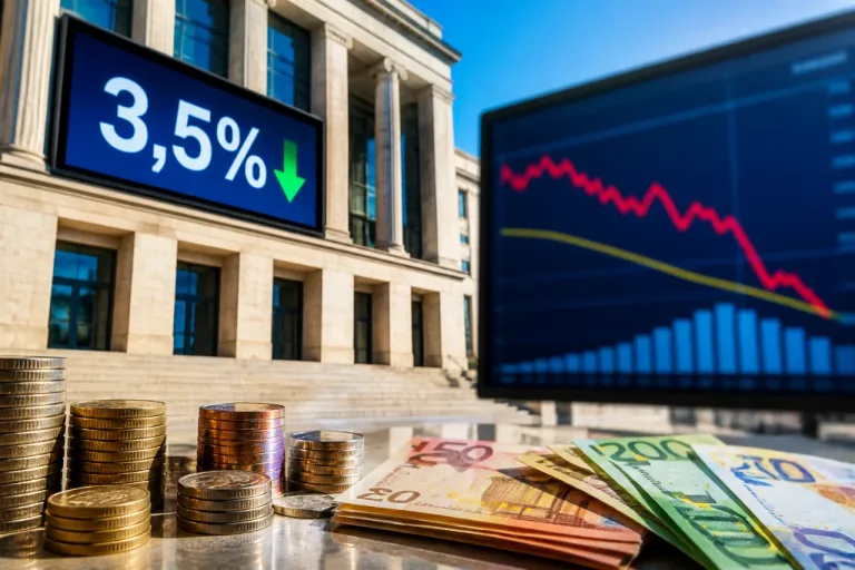 La Banque d'Israël abaisse son taux directeur à 3,5% alors que l'inflation reste contenue
