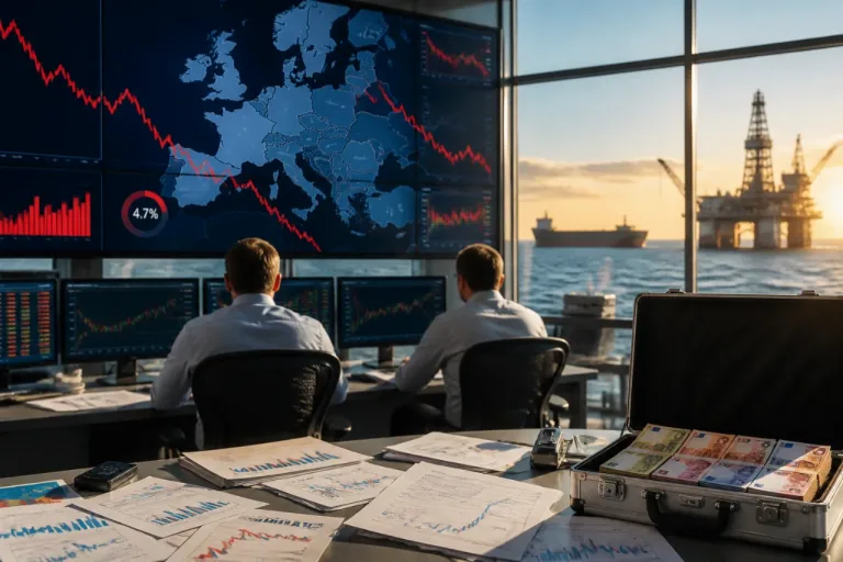 Risque de récession en zone euro si choc américain et crise au Moyen‑Orient se conjuguent, alerte le MES