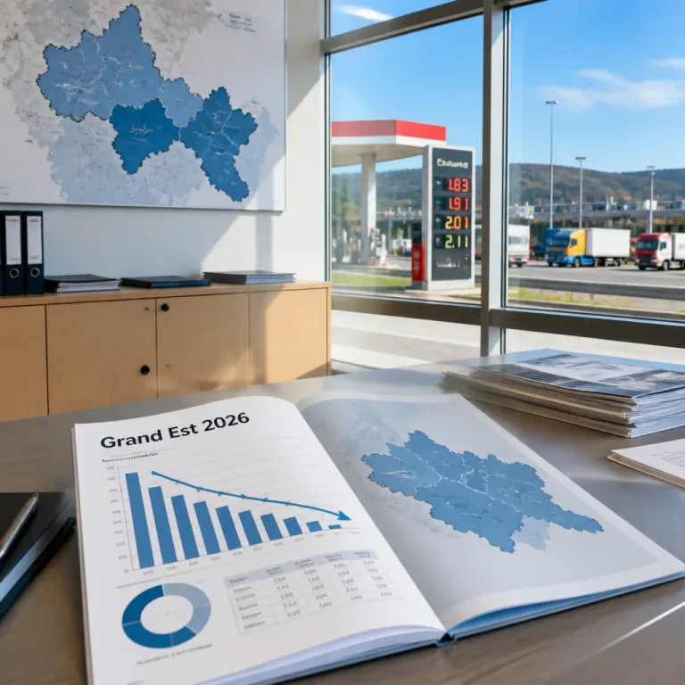 Le Grand Est freiné en 2026 : croissance ramenée à 0,5 % après une révision de la Banque de France