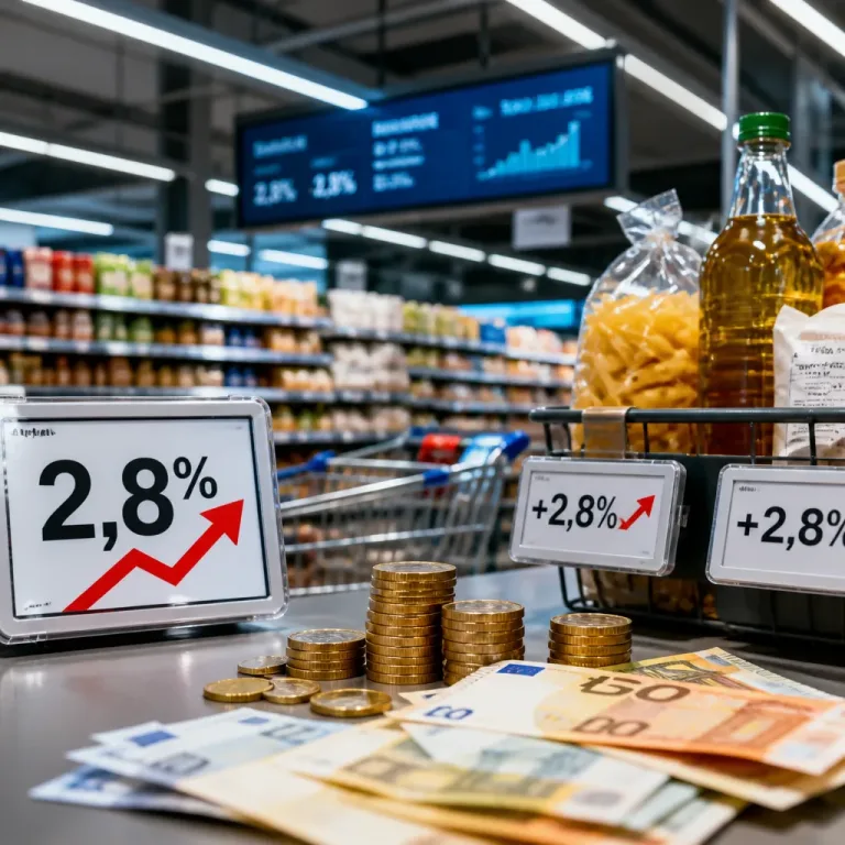 L'inflation dans la zone euro ralentit à 2,8% en juin, une décélération confirmée