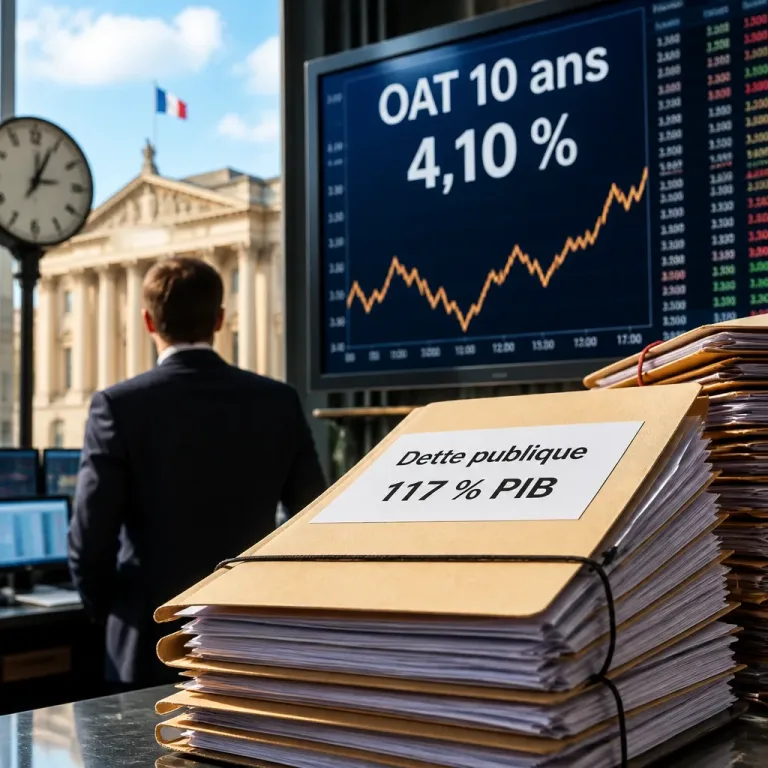 Le rendement des OAT à 10 ans grimpe à 4,10 %, plus haut depuis 2008 : quel impact sur les comptes publics ?