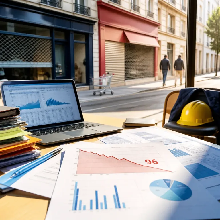 Le climat des affaires recule en septembre : l'indicateur Insee tombe à 96