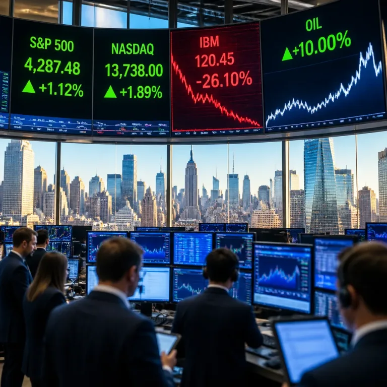 Inflation US en net recul et séisme IBM : les marchés mondiaux reprennent leur souffle