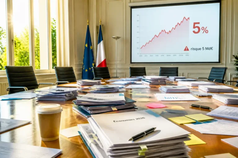 Déficit 2026 : Bercy reconnaît que l'objectif de 5 % est « difficile à atteindre »