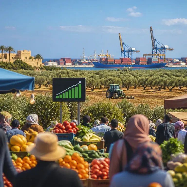 La Tunisie affiche une croissance de 2,3 % au T2 2026, portée par l'agriculture et la demande intérieure