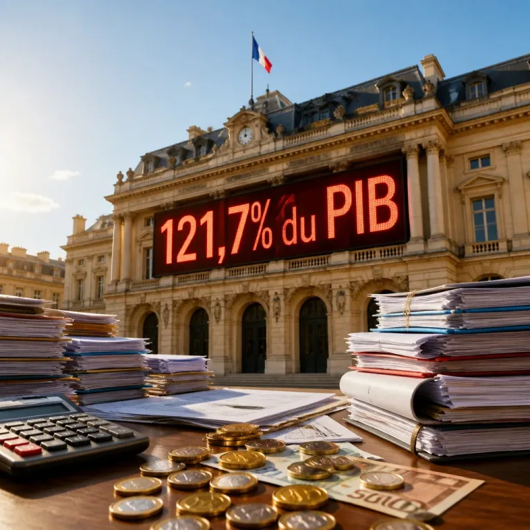 La dette publique française atteint un nouveau pic attendu à 121,7% du PIB en 2027