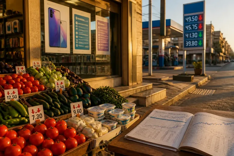 L’inflation égyptienne poursuit sa décrue en juin mais reste au‑dessus de la cible