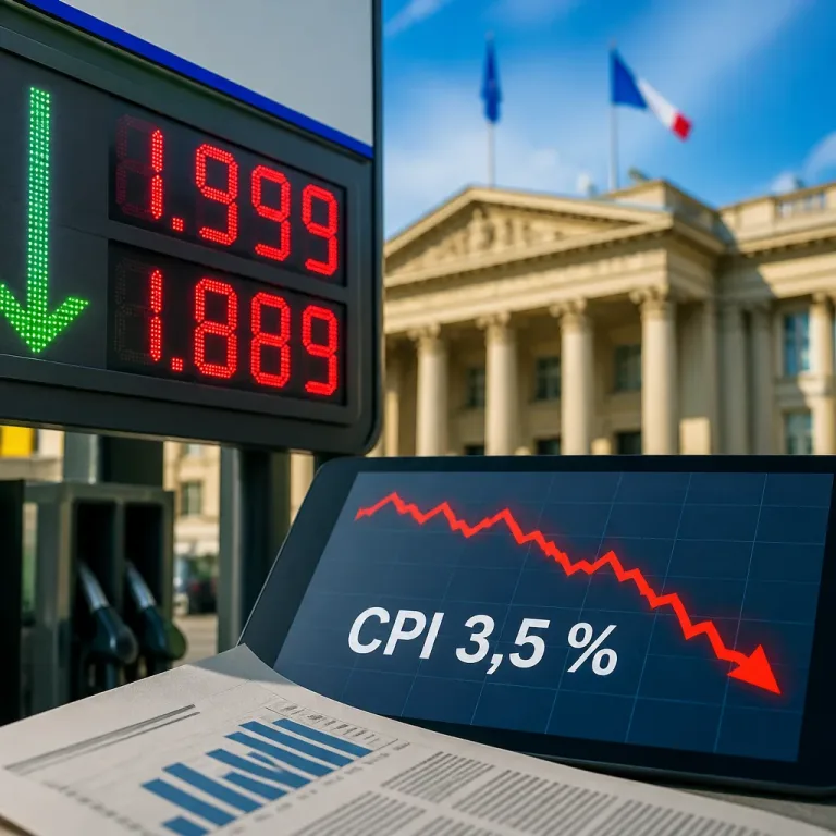 L'inflation américaine ralentit en juin à 3,5 % mais le recul dépend largement du prix de l'essence