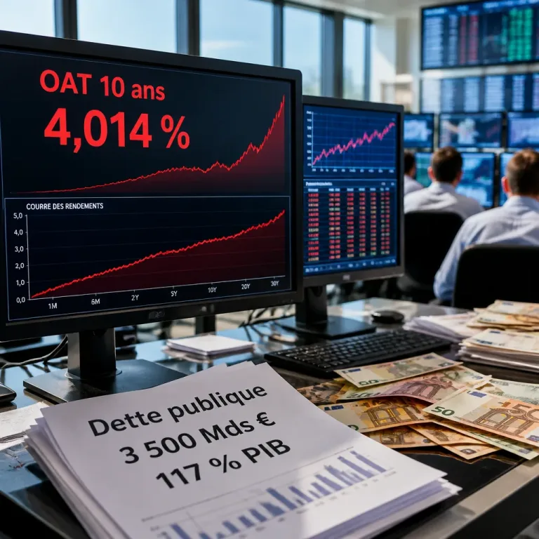 Le taux à 10 ans de la France dépasse 4 %, nouvelle alerte sur le coût de la dette