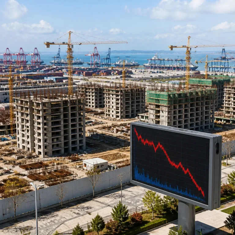 La croissance chinoise ralentit à 4,3 % : quelles répercussions pour l'économie mondiale et la France ?