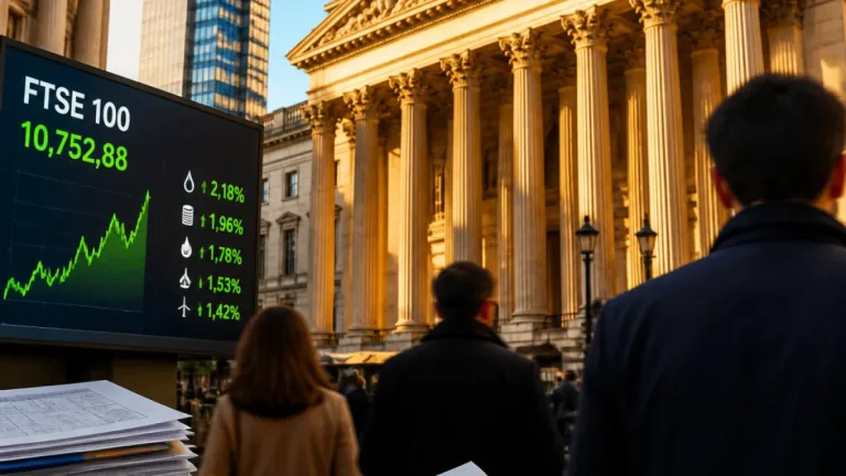 Le FTSE 100 progresse timidement, l’inflation britannique renforce la perspective d’une hausse des taux