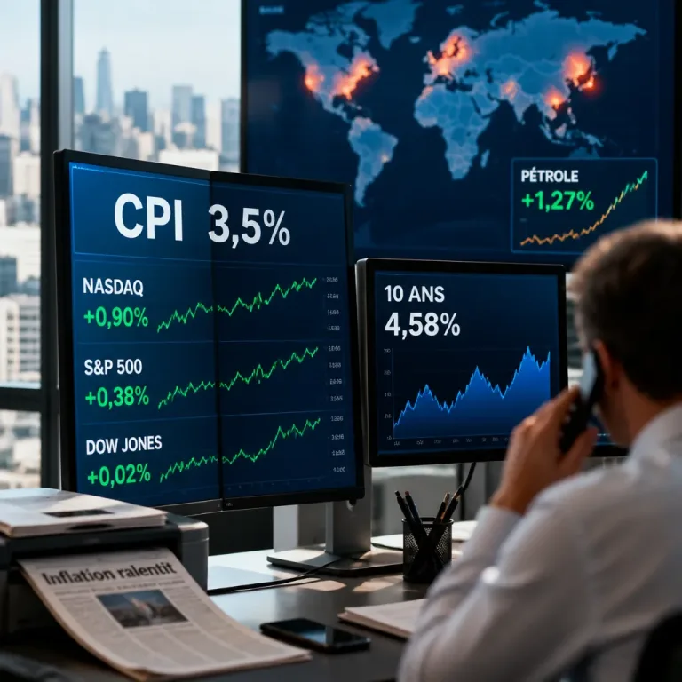 L'inflation américaine ralentit à 3,5% en juin, Wall Street rebondit
