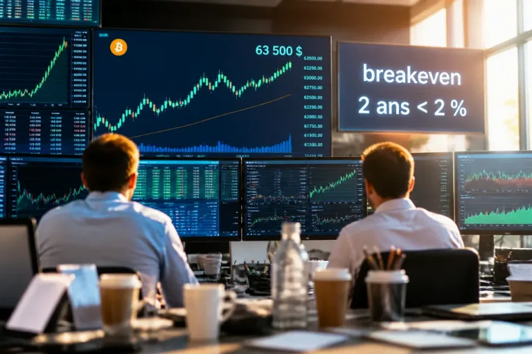 Le Bitcoin bondit de près de 7 % en une semaine, dopé par la baisse des anticipations d’inflation US