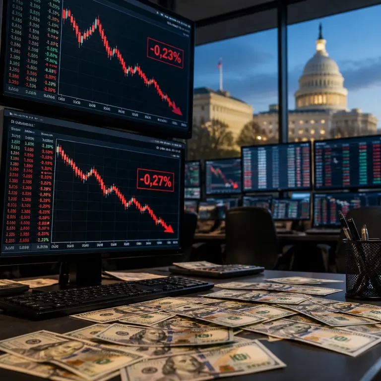 Le dollar baisse après des signes d'inflation maîtrisée aux États‑Unis, la Fed moins pressée