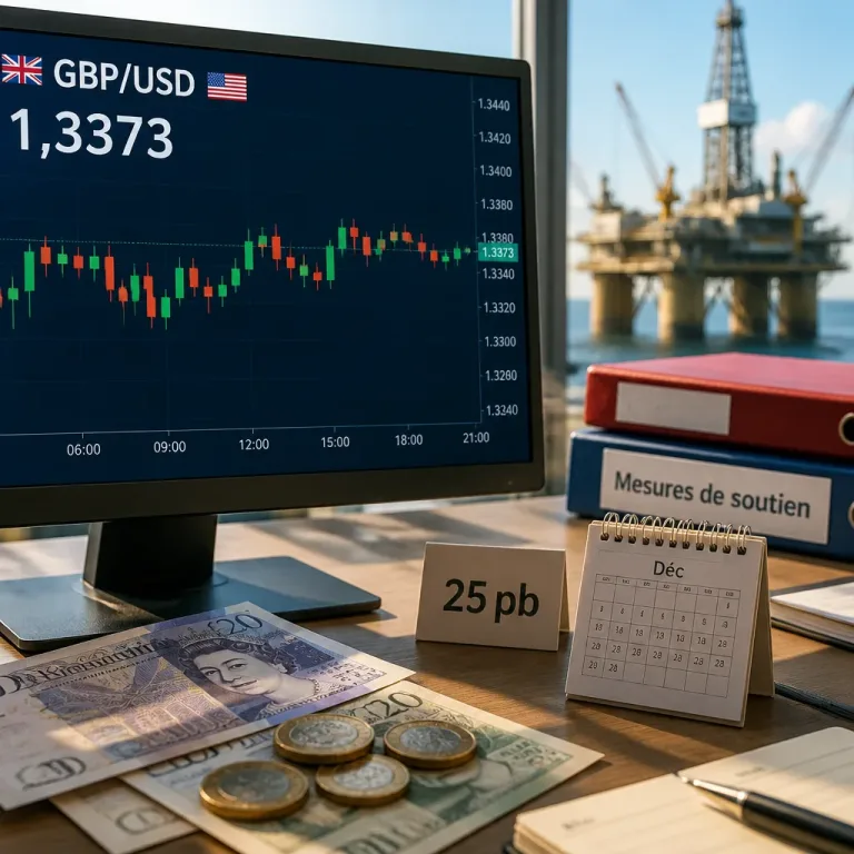 La livre stable malgré un net ralentissement de l'inflation au Royaume-Uni