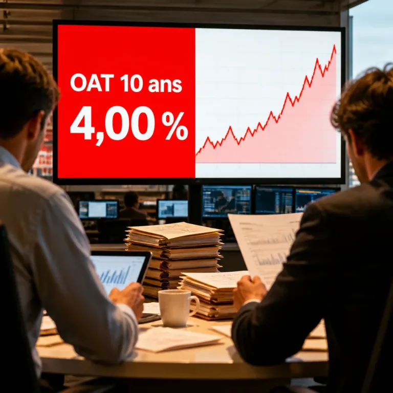 Le rendement de l'OAT 10 ans dépasse 4 % — une première depuis 2009