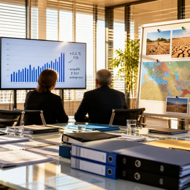 La Banque de France table sur une croissance de 0,2% du PIB au 3e trimestre, mais met en garde