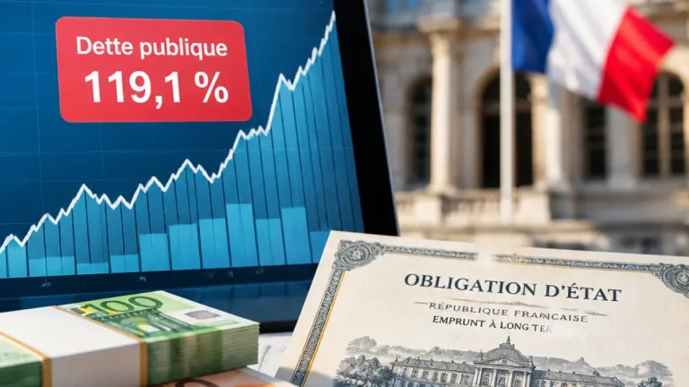 La dette publique de la zone euro monte à 88,8% du PIB; la France dépasse 119%