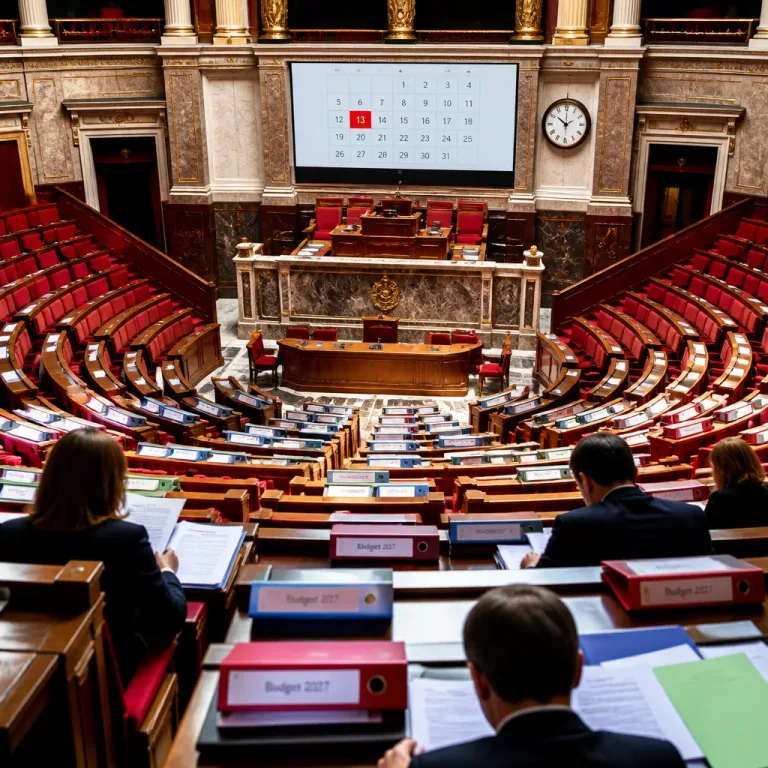 Budget 2027 : l'Assemblée entame l'examen le 13 octobre, calendrier serré avant la présidentielle