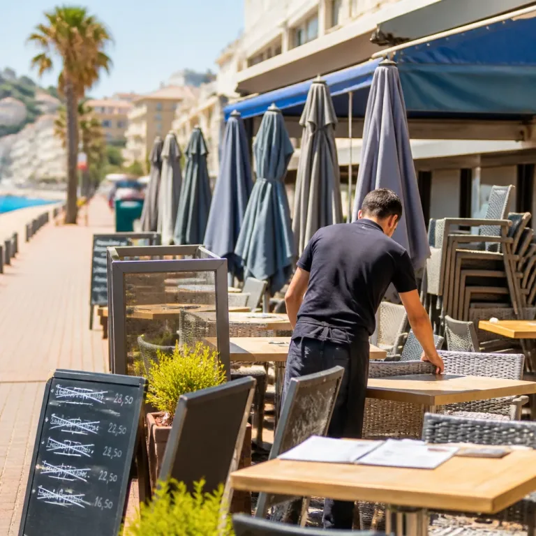 Les restaurateurs du littoral méditerranéen confrontés à l’inflation du portefeuille des vacanciers