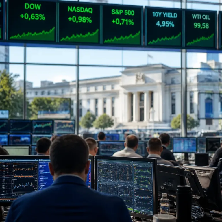 Wall Street repart à la hausse après un repli: inflation, pétrole et Fed en toile de fond